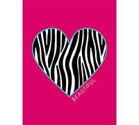 Wee Blue Coo Pink Zebra Set Beautiful Canvas Wall Art Print