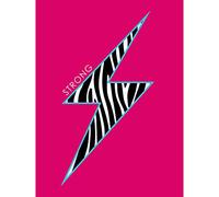 Wee Blue Coo Pink Zebra Strong Large Canvas Wall Art Print
