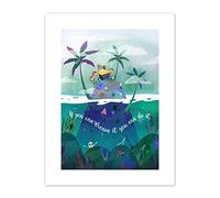 Wee Blue Coo Pirates Treasure Dream It Canvas Wall Art Print