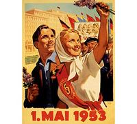 Wee Blue Coo POLITICAL SOVIET UNION MARX ENGELS LENIN STALIN POSTER 30X40 CM 12X16 IN PRINT BB6891B