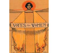 Wee Blue Coo Political Suffrage Women USA Votes Vintage Advertising Art Print Poster Wall Decor 12X16 Inch