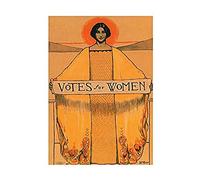 Wee Blue Coo Political Suffrage Women Votes Ad Picture Wall Art Print