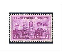 Wee Blue Coo POSTAGE STAMP ARMED FORCES VINTAGE USA BLACK FRAMED ART PRINT PICTURE B12X8119
