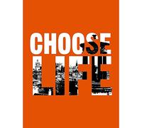 Wee Blue Coo Quote Choose Life Trainspotting Edinburgh Scotland Art Print Poster Wall Decor 12X16 Inch