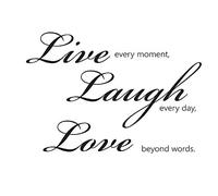 Wee Blue Coo Quote Motivation Typography Live Laugh Love Quality Art Print Poster Wall Decor 12X16 Inch