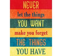 Wee Blue Coo Quote Typograph Phrase Prose Motivation Forget Things Art Print Poster Wall Decor 12X16 Inch