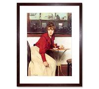Wee Blue Coo Ramon Casas Au Moulin De La Galette Framed Wall Art Print