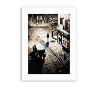 Wee Blue Coo Relics (Speakeasy Corner) Lewis Martin New Picture Illustration Canvas Art Print