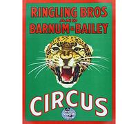 Wee Blue Coo Ringling Bros Barnum Bailey Circus Jaguar Large Wall Art Poster Print Thick Paper 18X24 Inch