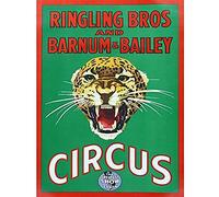 Wee Blue Coo Ringling Bros Barnum Bailey Circus Jaguar Unframed Wall Art Print Poster Home Decor Premium