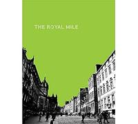 Wee Blue Coo Royal Mile Edinburgh Scotland Famous Street Green Art Print