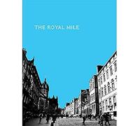 Wee Blue Coo Royal Mile Edinburgh Scotland Famous Street Sky Blue Canvas Art Print