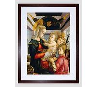 Wee Blue Coo Sandro Botticelli Italian Madonna And Child Angel Framed Wall Art Print