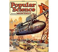 Wee Blue Coo SCIENCE MAGAZINE COVER POPULAR MONORAIL TRAFFIC CITY MASS TRANSIT 18x24 INCH ART POSTER PRINT PICTURE LV7445