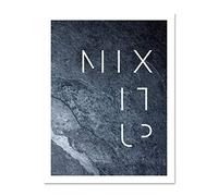 Wee Blue Coo Slate Kitchen Mix It Up Large Framed Art Print Wall Poster 18x24 inch