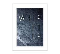 Wee Blue Coo Slate Kitchen Whip It Up Art Print Canvas Premium Wall Decor Poster