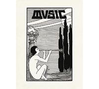 Wee Blue Coo Smith Music Flute Player Art Print Canvas Premium Wall Decor Poster Mural