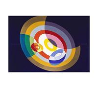 Wee Blue Coo Sophie Taeuber Arp Ombres Penetrant Penetrating Shadows Wall Art Print