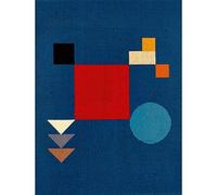 Wee Blue Coo Sophie Taeuber Arp Shapes Art Print Poster Wall Decor 12X16 Inch