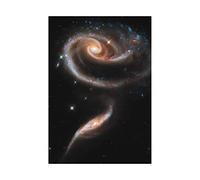 Wee Blue Coo Space Photo Hubble Rose Made Galaxies Wall Art Print