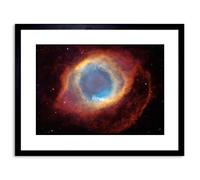 Wee Blue Coo SPACE PHOTO HUBBLE VIEW HELIX NEBULA FRAMED PRINT F97X3679