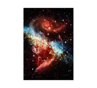 Wee Blue Coo Space Photo Nebula Galaxy Stars Cosmos Universe Wall Art Print