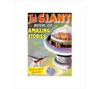 Wee Blue Coo SPACE SCI FI ADVENTURE GIANT COMIC BOOK COVER NEW FRAMED ART PRINT B12X11262