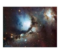Wee Blue Coo Space Telescope Stars Orion Nebula Messier Hubble Large Art Print Poster Wall Decor 18x24 inch