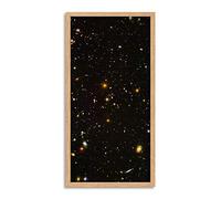Wee Blue Coo Space Universe Hubble Ultra Deep Field Long Panel Framed Wall Art Print