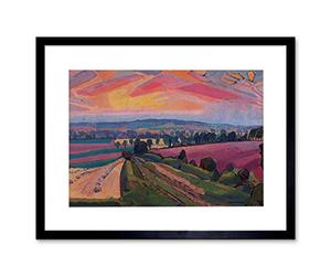 Wee Blue Coo Spencer Gore The Icknield Way Artwork Framed Wall Art Print 12X16 Inch