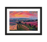 Wee Blue Coo Spencer Gore The Icknield Way Artwork Framed Wall Art Print 18X24 Inch