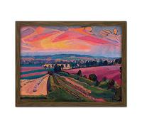 Wee Blue Coo Spencer Gore The Icknield Way Artwork Framed Wall Art Print 18X24 Inch