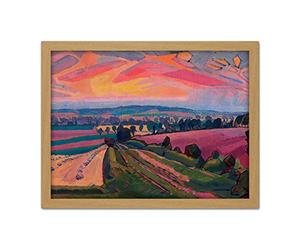 Wee Blue Coo Spencer Gore The Icknield Way Artwork Framed Wall Art Print 18X24 Inch