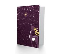 Wee Blue Coo Star of Bethlehem Reindeer Christmas Greetings Card