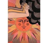 Wee Blue Coo Sun Hands Cloud World Peace Unframed Art Print Poster Wall Decor 12X16 Inch