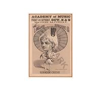 Wee Blue Coo Theatre Ad Lingard Burlesque Company Robinson Crusoe Wall Art Print