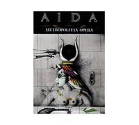 Wee Blue Coo Theatre Ad Opera Aida USA Egyptian Wall Art Print