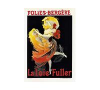 Wee Blue Coo Theatre Cabaret Folies Bergere Loie Fuller Paris France Wall Art Print