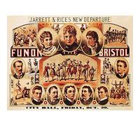 Wee Blue Coo Theatre Cultural On The Bristol USA Vintage Retro Advertising Art Print Poster Wall Decor 12X16 Inch
