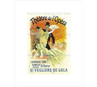 Wee Blue Coo THEATRE GALA CARNIVAL OPERA PARIS FRANCE VINTAGE ADVERT ART PRINT B12X1304