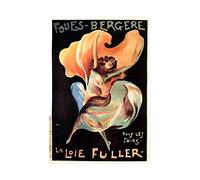 Wee Blue Coo Theatre Loie Fuller Folies Bergere Cabaret Music Paris Wall Art Print