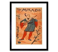 Wee Blue Coo THEATRE MUSICAL MIKADO GILBERT SULLIVAN NANKIPOO UK ADVERT FRAMED PRINT F97X6573