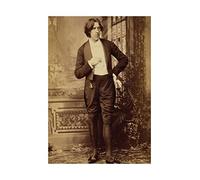 Wee Blue Coo Theatre Photo Portrait Wilde Oscar Playwright Poet Irish Wall Art Print