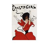 Wee Blue Coo Theatre Stage Vaudeville Gaiety Girl Victorian UK Advert Wall Art Print