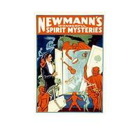 Wee Blue Coo Theatre Vintage Ad Newmann Magician Spirit Mysteries Wall Art Print