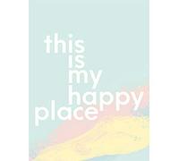 Wee Blue Coo This Is My Happy Place Canvas Wall Art Print