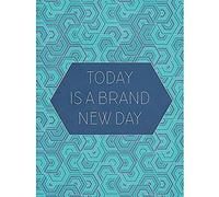 Wee Blue Coo Today Is A New Day Quote Unframed Wall Art Print Poster Home Decor Premium