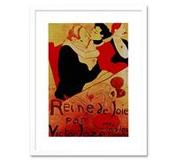 Wee Blue Coo Toulouse Lautrec Ad Entertainment 1892 Picture Framed Wall Art Print