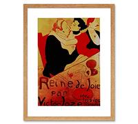 Wee Blue Coo Toulouse Lautrec Ad Entertainment 1892 Picture Framed Wall Art Print