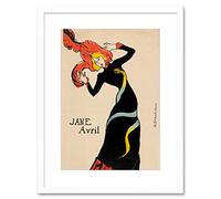 Wee Blue Coo Toulouse Lautrec French Jane Avril Picture Framed Wall Art Print